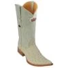 Los Altos Winterwhite Genuine All-Over Ostrich 3X Toe Cowboy Boots 950304 -Shoe Style Shop los altos winterwhite genuine all over ostrich 3x toe cowboy boots 950304 8395
