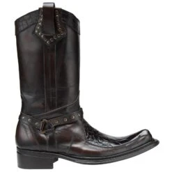 Mauri "Riace" 44238 Sport Rust Genuine Alligator Calfskin Boots