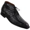Mauri "Shakespeare" 1167 Black Genuine All-Over Hornback Crocodile Boots -Shoe Style Shop mauri shakespeare 1167 black genuine all over hornback crocodile boots 4092