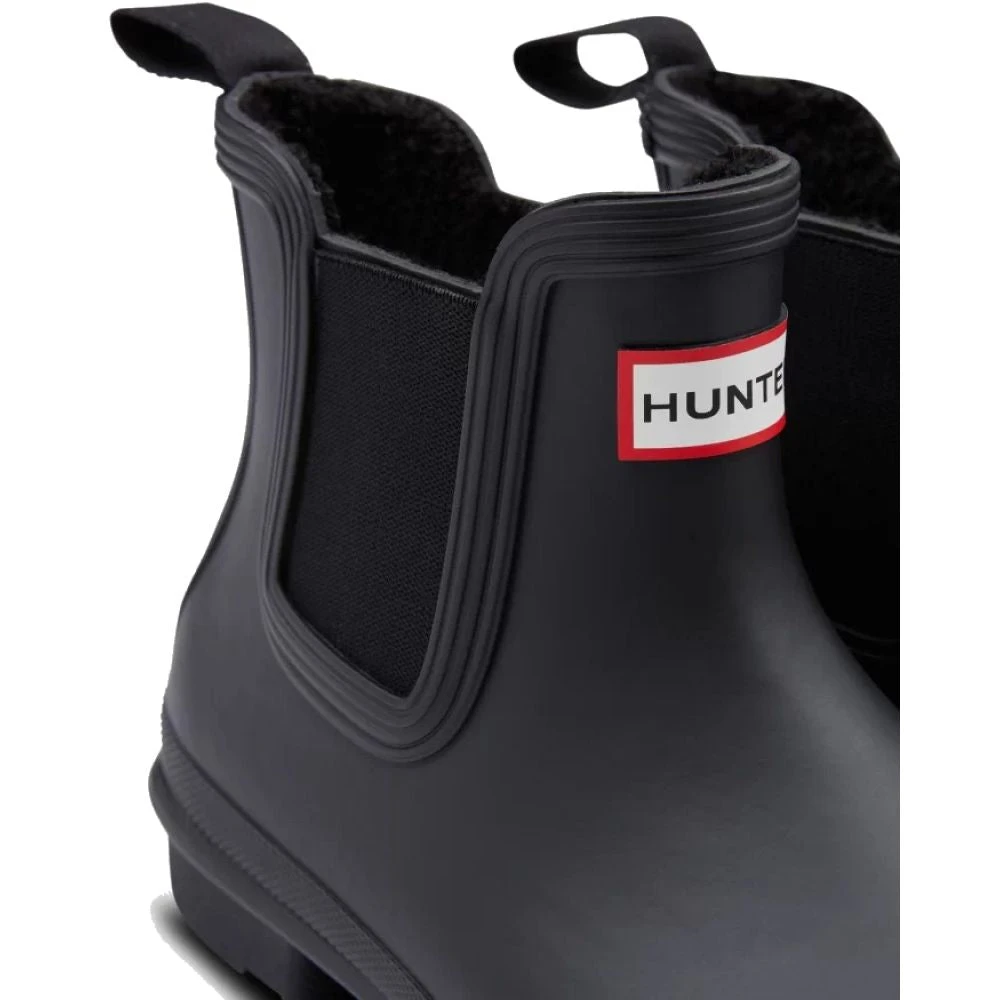 Hunter Women's Original Insulated Chelsea Boots In Black 4 Hunter Women's Original Insulated Chelsea Boots In Black - Image 3